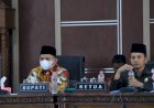 Bupati Ikuti Rapat Paripurna DPRD, Ranperda Pertanggungjawaban Pelaksanaan APBD Kabupaten Labuhanbatu Tahun Anggaran 2021