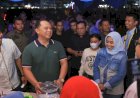 Hadiri Hut Pemkab Labuhanbatu ke 77, Bupati Menyapa Para Pedagang UMKM