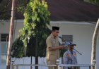 Asisten ll Pimpin Upacara Apel Gabungan di Lingkungan Pemkab