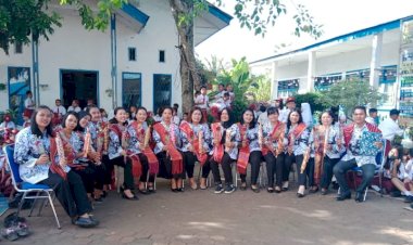 SDN 104221 Salam Tani Memperingati Hari Guru Nasional