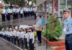Karutan Kelas 1 Medan Pimpin Apel Penghujung Tahun