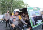Kapolda Sumut Bawa Betor ,Ajak Masyarakat Tertib Lalu Lintas