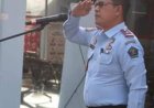 Kepala Rutan Klas l Medan, Nimrot Sihotang Giat Pimpin Apel Pagi