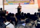 Kapolres Pelabuhan Belawan Josua Tampubolon SH MH Tatap muka Dengan Masyarakat Kerjasama Menciptakan Keamanan Dan Ketertiban
