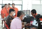 Warga Binaan Rutan 1 Medan Gelar Perekaman E-KTP Dinas kependudukan/Catatan Sipil Kota Medan