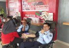 Rutan Kelas 1 Medan Menggelar Kegiatan Donor darah.