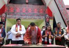 Resmikan GOR, Wagub Musa Rajekshah Harap Samosir Lahirkan Atlet Berprestasi