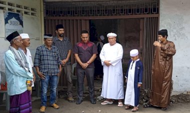 Jalankan Program Bangun 100 Mesjid dan Musholah Ketum LRPPN BI Bersama Lurah Dwikora Letakkan Batu Pertama Pembangunan Mesjid LRPPN M. JAMIN Medan Helvetia 