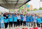 Gelar Gebyar Semangat Gelora Muharram, Partai Gelora Sapa Masyarakat Dapil 1 Kota Medan