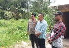 Kapolres Toba Menyambangi Kediaman Rumah Kartini Manurung Yang Sudah Rampung Diperbaiki