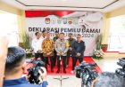 Deklarasi Pemilu Damai 2024, Kapoldasu : Pemilu Merupakan Pesta Perebutan Hati Rakyat