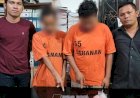 Polres Simalungun Tangkap 2 Tersangka Kasus Narkoba, Barang Bukti Shabu-shabu 100,35 Gram