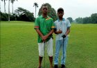 Bayu Golfer Junior Sangat Ingin Menjadi Golfer Handal Dengan Keterbatasan Kemampuan Biaya 