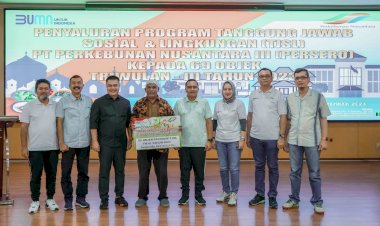 PTPN III (Persero) Salurkan Dana Program TJSL Periode Triwulan III Tahun 2023 Kepada 69 Objek Penerima