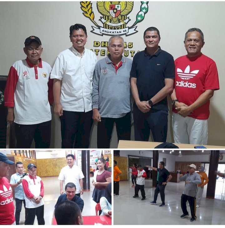 Wujudkan Indonesia Sehat, DPW IMO SUMUT Gelar Senam Sehat Di DHD 45