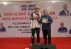 Hadirkan Anggota Komisi III DPR RI Hinca Panjaitan, Konsolidasi dan Diklat Kader DPC Partai Demokrat Kota Medan Berjalan Lancar