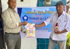 Rayakan HUT ke-4, Bimnews24.com Berbagi Bingkisan untuk Warga Kurang Mampu