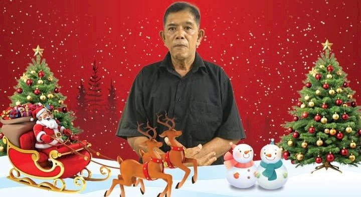 Ketua PGNM Sumut Habiskan Malam Tahun Baru dengan Renungan di Gereja