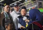 Pawai Obor Parade Sambut Ramadhan yang Digelar oleh Aliansi Ormas Islam Sumatera Utara di Masjid Raya Al Matsum Berjalan Meriah