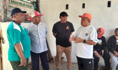 Warga Kelurahan Polonia Lapor Keluhkan Wakaf Banjir, Iswanda Ramli: "Kita Timbun" dan Ikut Bergotong Royong Bersama Warga