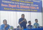 Iswanda Ramli Sosialisasikan Perda No. 7 Tahun 2022 tentang Keolahragaan kepada Warga Jalan Sukaria Medan Johor