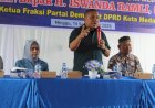 Iswanda Ramli Sosialisasikan Perda Sistem Kesehatan, Warga Keluhkan Penolakan Rumah Sakit
